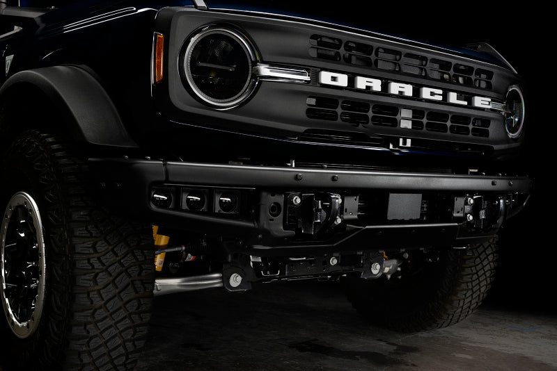 Load image into Gallery viewer, ORACLE Lighting 21-22 Ford Bronco Triple LED Fog Light Kit for Steel Bumper - White
