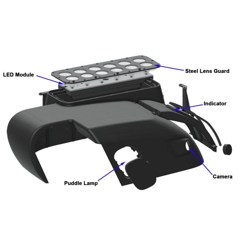 Load image into Gallery viewer, Oracle 21-23 Ford Bronco LED Off-Road Side Mirror Ditch Lights
