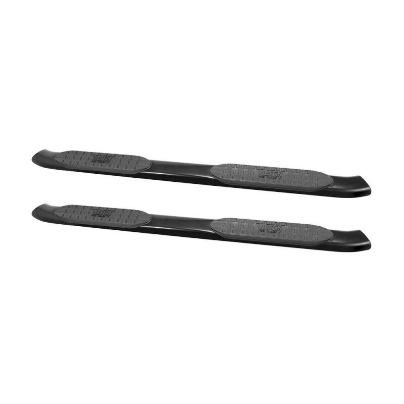 Load image into Gallery viewer, Westin 2015-2018 Chevrolet/GMC Colorado/Canyon Crew Cab PRO TRAXX 5 Oval Nerf Step Bars - Black
