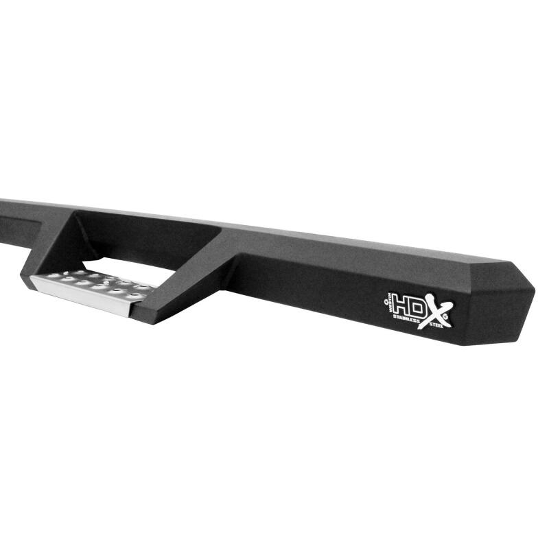 Load image into Gallery viewer, Westin 2019 Chevrolet Silverado/Sierra 1500 Crew Cab Drop Nerf Step Bars - Textured Black
