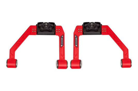 UMI Performance 15-25 Ford F-150 Adjustable Upper A-Arm Kit - Red