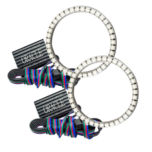Oracle GMC Sierra 14-15 LED Waterproof Fog Halo Kit - ColorSHIFT