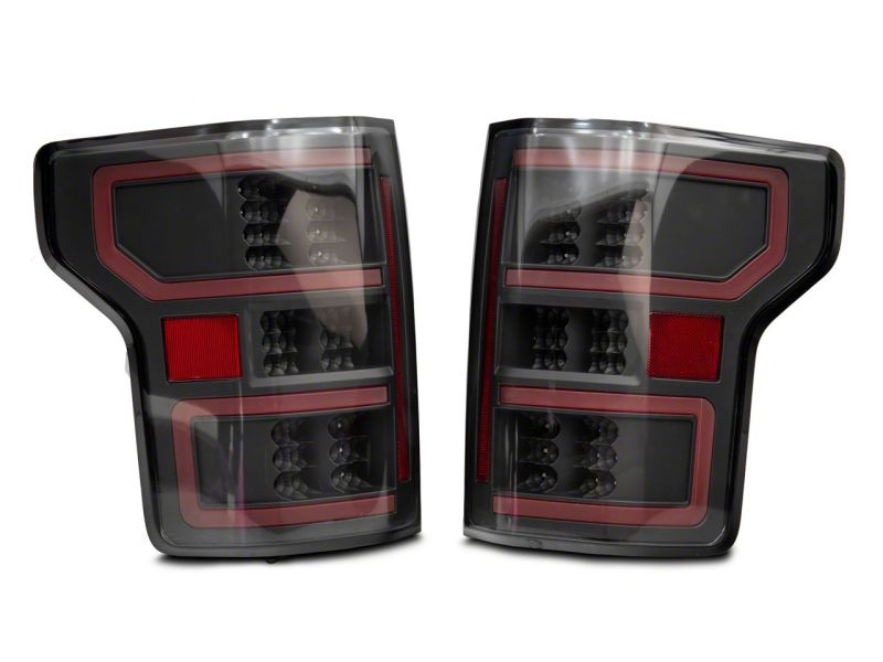 Load image into Gallery viewer, Raxiom 18-20 Ford F-150 Axial Series LED Tail Lights w/ SEQL Turn Signals- Blk Housing (Clear Lens)
