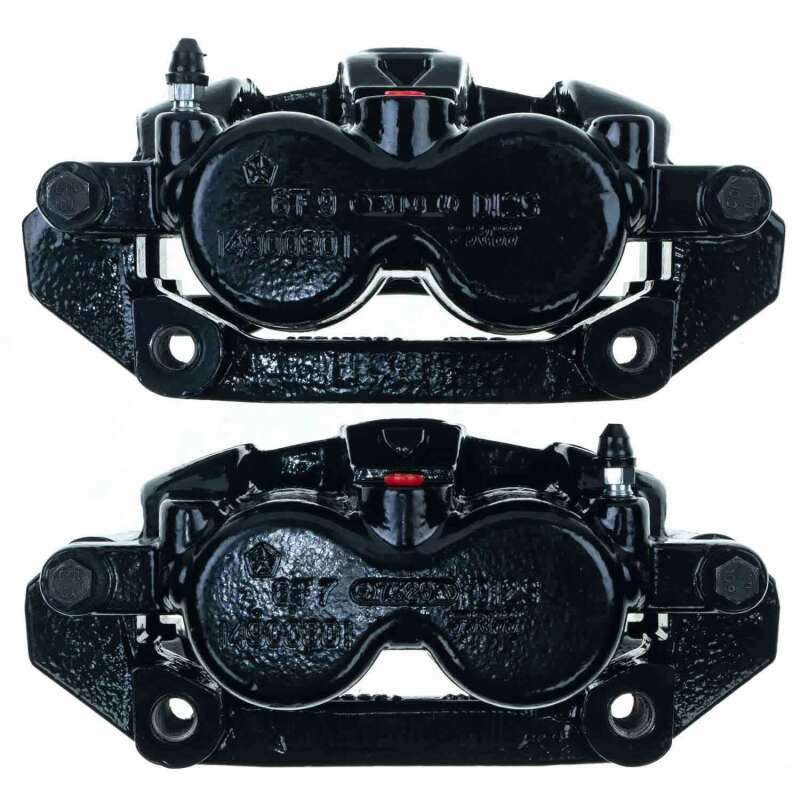 Load image into Gallery viewer, Power Stop 05-08 Dodge Dakota Front Black Caliper - Pair w/Bracket
