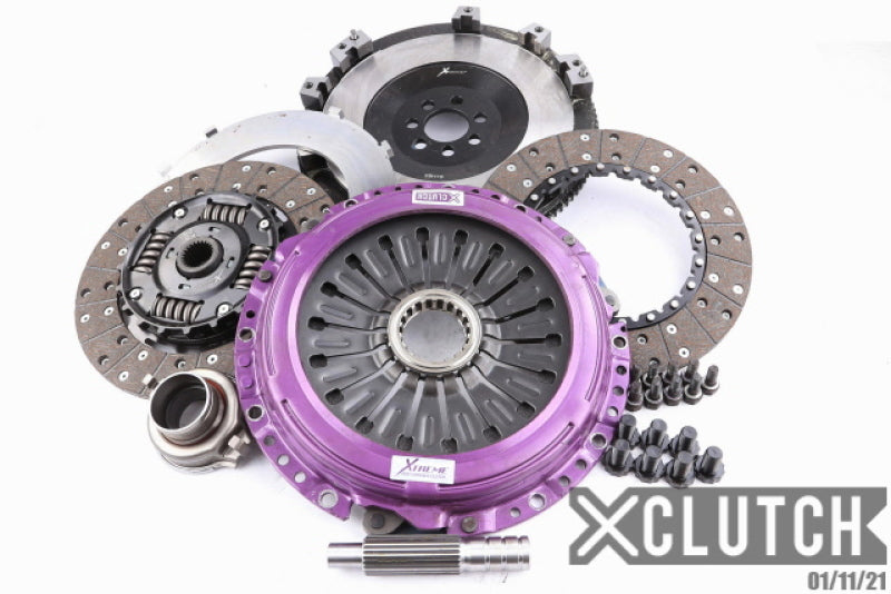 Load image into Gallery viewer, XClutch 07-17 Mitsubishi Lancer EVO X 2.0L 10.5in Twin Sprung Organic Clutch Kit
