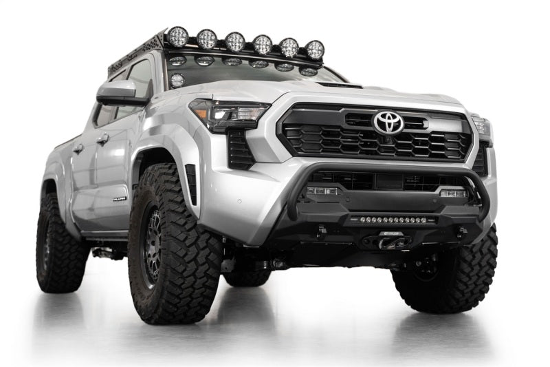 Load image into Gallery viewer, Addictive Desert Designs2024+ Toyota Tacoma Stealth Center Mount Winch Front Bumper w/ Top Hoop
