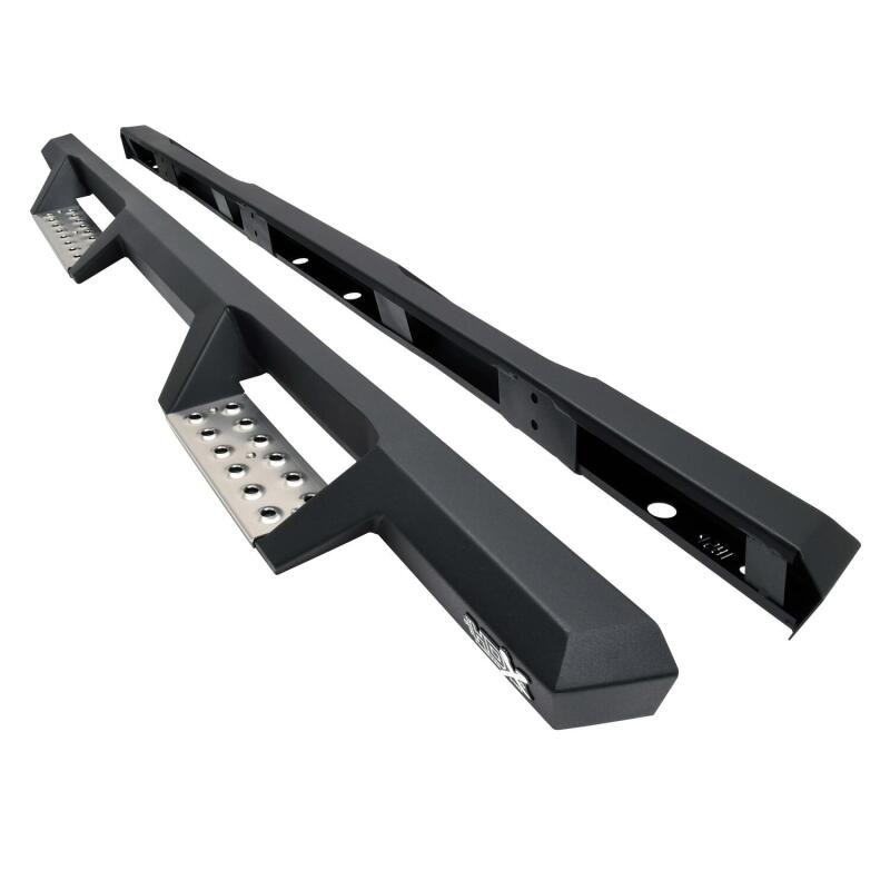 Load image into Gallery viewer, Westin 2024 Toyota Tacoma Double Cab HDX Stainless Drop Nerf Step Bars - Textured Black
