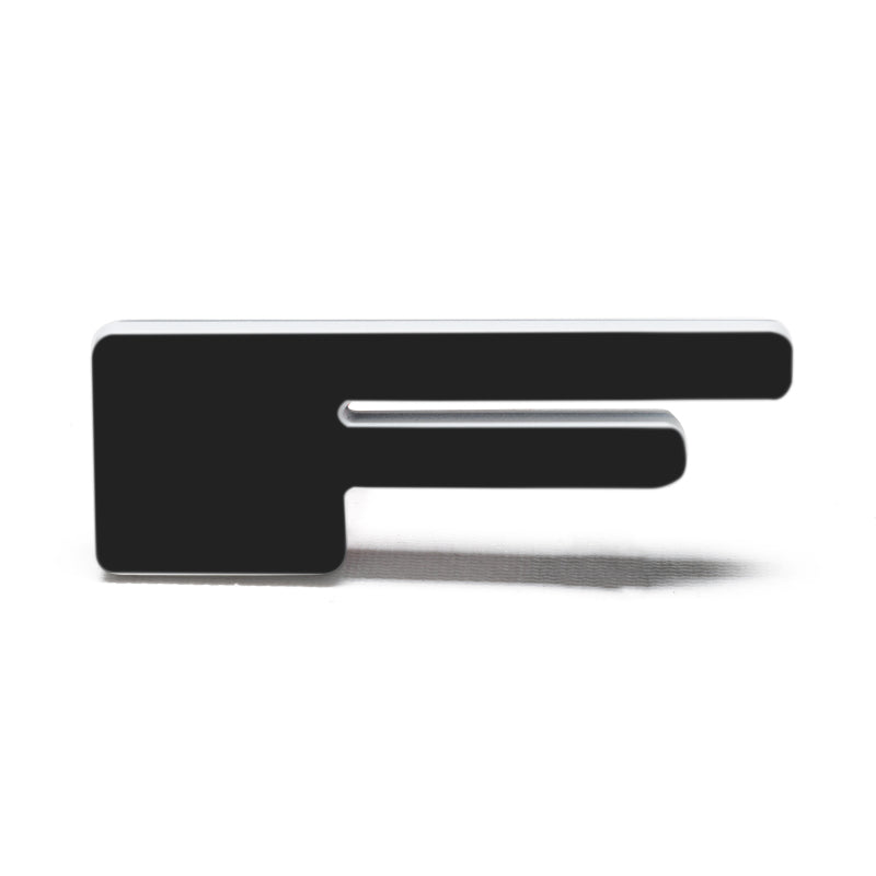 Load image into Gallery viewer, ORACLE Lighting Universal Illuminated LED Letter Badges - Matte Blk Surface Finish - F
