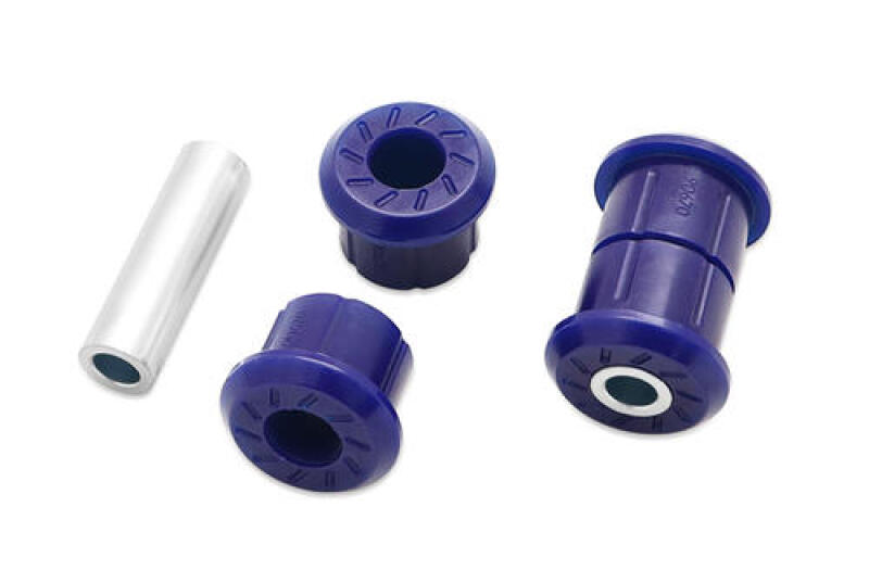 Load image into Gallery viewer, SuperPro 99-21 Chevrolet Silverado 1500 2WD Rear Upper Leaf Spring Shackle Bushing Kit
