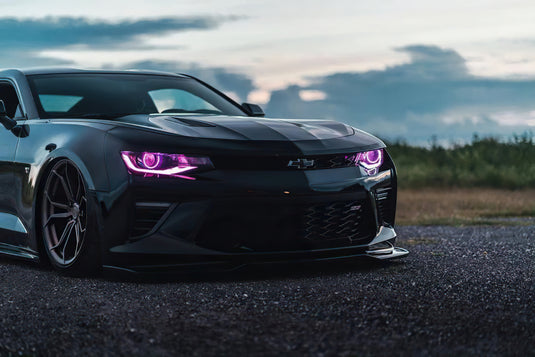 Oracle 16-18 Chevy Camaro RGB+W Headlight DRL  Kit - ColorSHIFT w/ Simple Controller