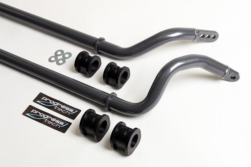 Load image into Gallery viewer, Progress Tech 14-19 Chevy Corvette C7 Front/Rear Sway Bar Kit(F 32mm Tub Non-Adj / R 33.3mm Tub Adj)
