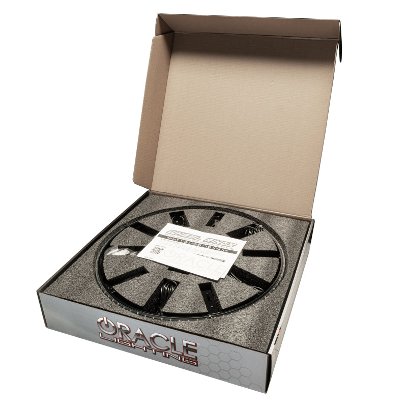 Load image into Gallery viewer, ORACLE Lighting LED Illuminated Wheel Rings - ColorSHIFT RGB+W
