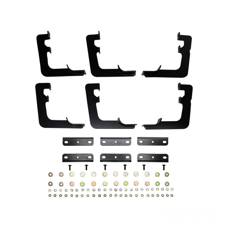 Load image into Gallery viewer, Westin 19 Ram 1500 Quad/Crew Cab (Ex. Classic) Premier Oval Nerf Step Bar Mount Kit - Black
