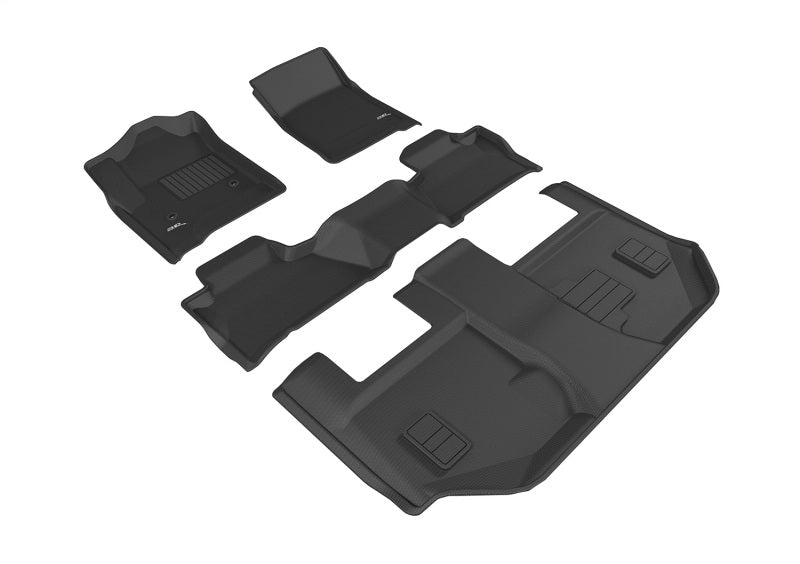 Load image into Gallery viewer, 3D MAXpider 15-20 Chevrolet Suburban w/ Bench 2nd Row Kagu Black Full Set
