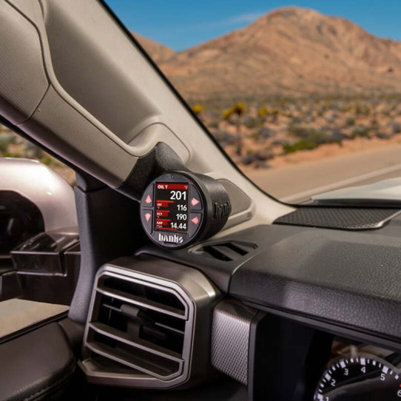 Load image into Gallery viewer, Banks Power 22-24 Toyota Tundra Gauge Pod Kit - Single Gauge
