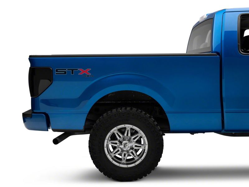 Load image into Gallery viewer, Raxiom 09-14 Ford F-150 Styleside Axial Series LED Tail Lights- Blk Housing (Smoked Lens)
