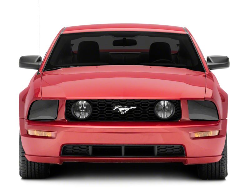 Load image into Gallery viewer, Raxiom 05-09 Ford Mustang Axial Series OEM Style Rep Headlights- Chrome Housing- Smoked Lens
