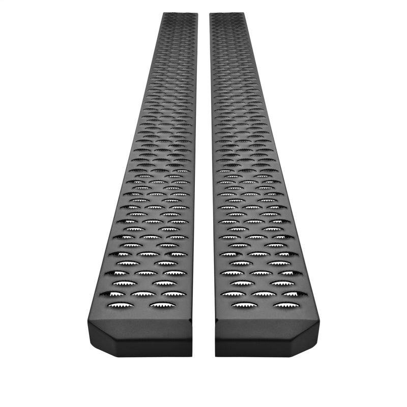 Load image into Gallery viewer, Westin Grate Steps Running Boards 83 in - Textured Black
