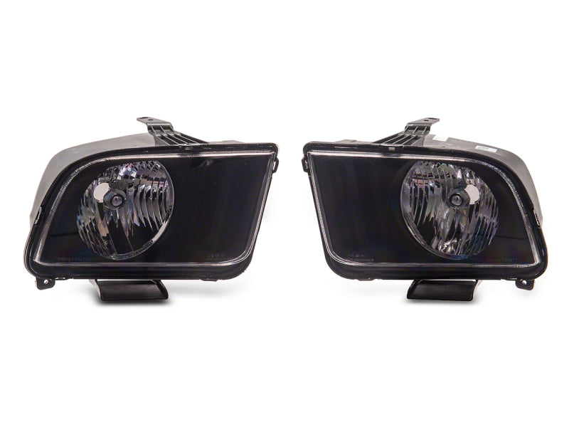 Load image into Gallery viewer, Raxiom 05-09 Ford Mustang Axial Series OEM Style Rep Headlights- Chrome Housing (Clear Lens)
