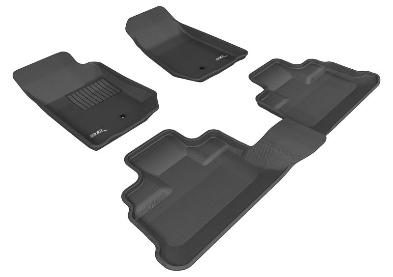 Load image into Gallery viewer, 3D MAXpider 07-13 Jeep Wrangler JK UnLimited Kagu Black Full Set
