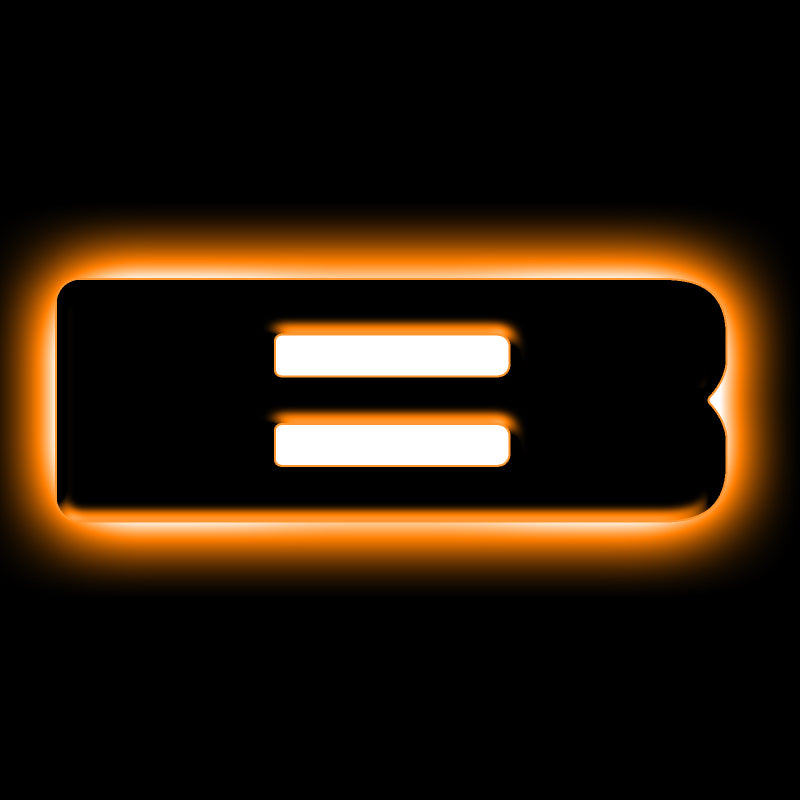 Load image into Gallery viewer, ORACLE Lighting Universal Illuminated LED Letter Badges - Matte Blk Surface Finish - B
