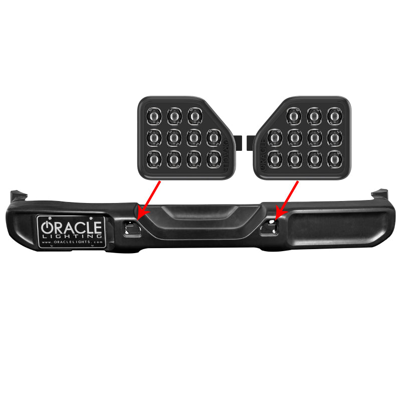 Load image into Gallery viewer, Oracle Rear Bumper LED Reverse Lights for Jeep Wrangler JL - 6000K SEE WARRANTY
