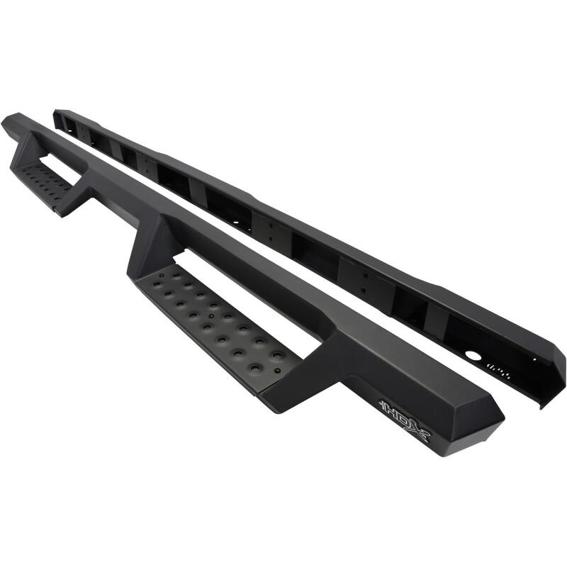 Load image into Gallery viewer, Westin/HDX 09-18 Dodge/Ram 1500 Crew Cab / 25/3500 Crew Drop Nerf Step Bars - Textured Black
