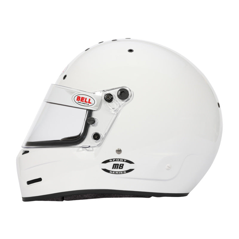 Load image into Gallery viewer, Bell Helmet M8 White 4Xlg(67-68) Sa2025
