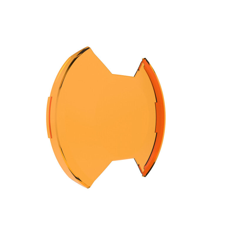 Load image into Gallery viewer, KC HiLiTES SlimLite 8in. LED Light Shield (Shield Only) - Amber
