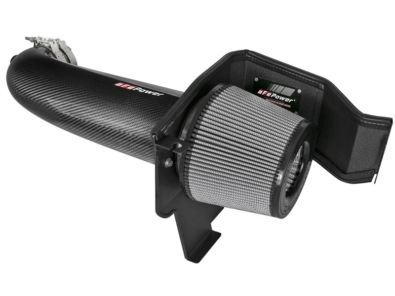 Load image into Gallery viewer, aFe POWER Magnum FORCE Carbon Fiber Stage 2 Track Series Pro Dry S CAIS - 11-18 Dodge Challenger V8
