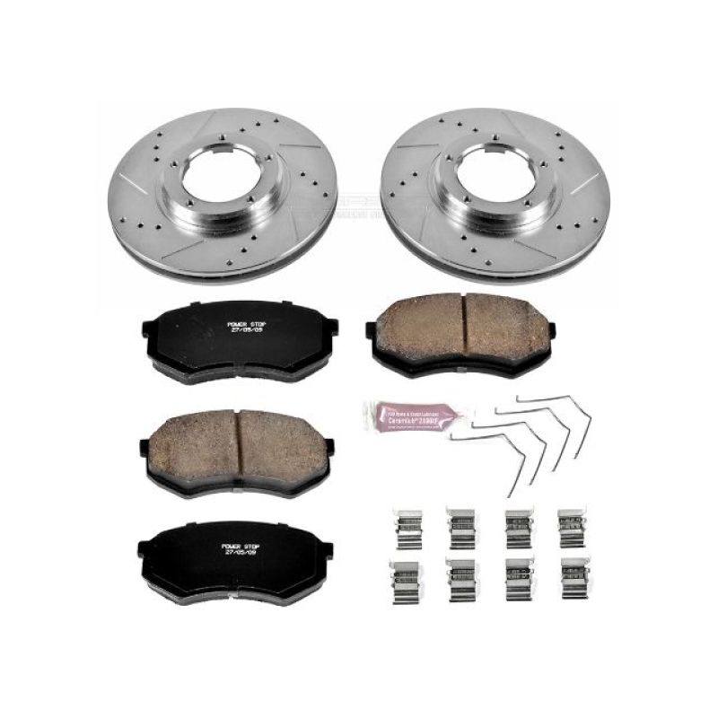 Load image into Gallery viewer, Power Stop 95-04 Toyota Tacoma Front Z23 Evolution Sport Brake Kit
