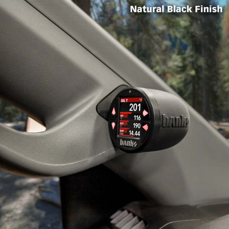 Load image into Gallery viewer, Banks Power 19-21 Chevy/GMC 1500 20-22 Chevy/GMC 2500/3500 iDash Stealth Pod Mount - Single Gauge
