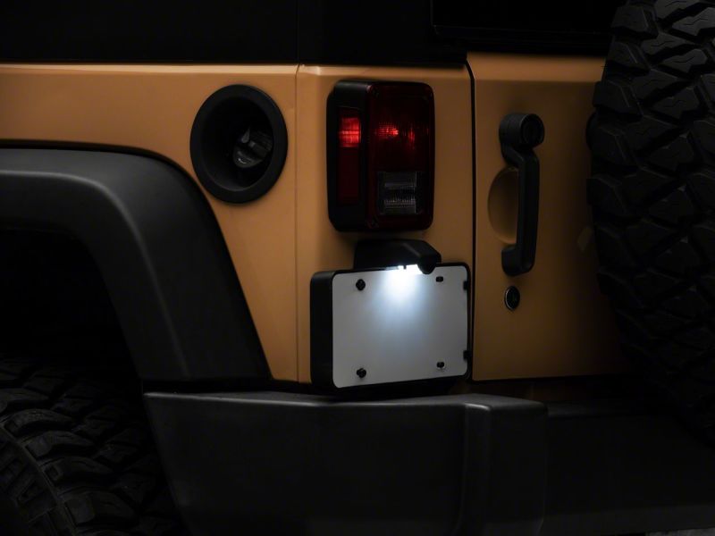 Load image into Gallery viewer, Raxiom 07-18 Jeep Wrangler JK Axial Series LED License Plate Conversion
