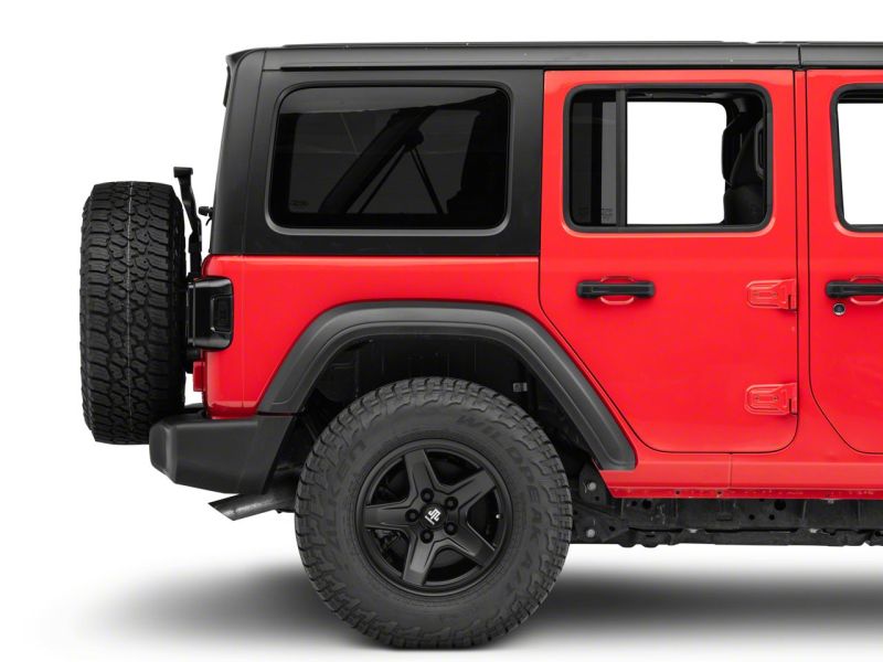 Load image into Gallery viewer, Raxiom 18-23 Jeep Wrangler JL Axial Series LED Tail Lights- Blk Housing (Smoked Lens)
