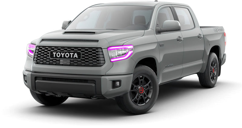 Load image into Gallery viewer, Oracle 18-21 Toyota Tundra Dynamic ColorSHIFT Headlight DRL Upgrade Kit
