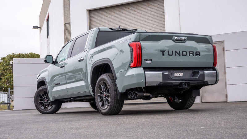 Load image into Gallery viewer, Borla 22-24 Toyota Tundra 3.4L V6 (Inc. Hyb.) Ext. Cab/STD Bed/145.7in WB ATAK Cat-Back - Carbon
