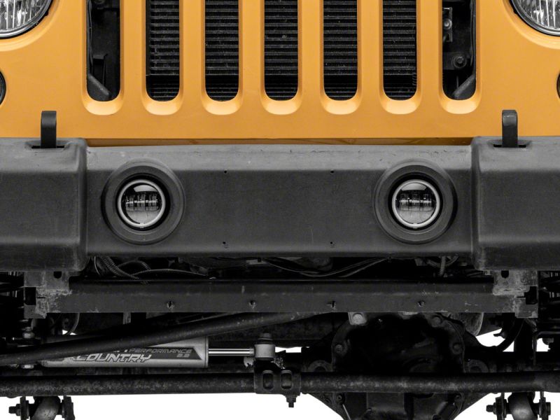 Load image into Gallery viewer, Raxiom 07-18 Jeep Wrangler JK Axial Series Halo LED Fog Lights- Amber
