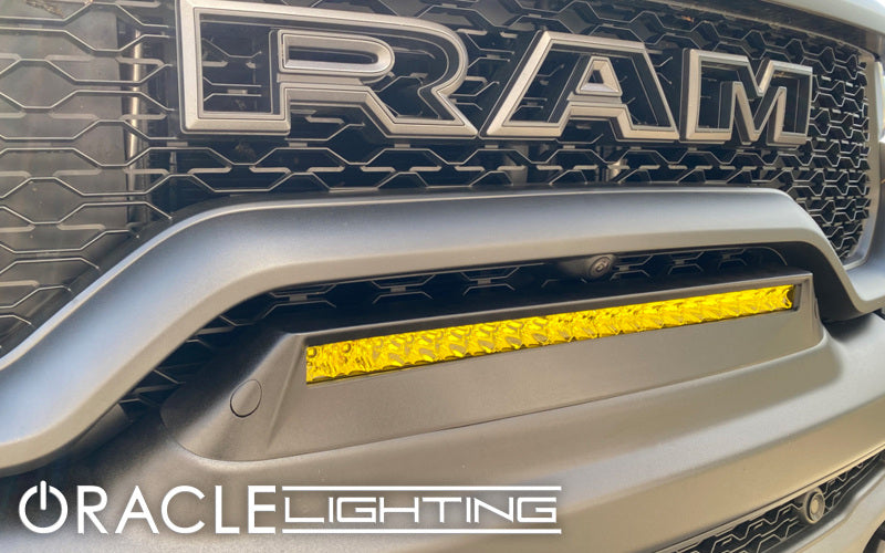 Load image into Gallery viewer, ORACLE Lighting 19-22 RAM Rebel/TRX Front Bumper Flush LED Light Bar System - Yellow
