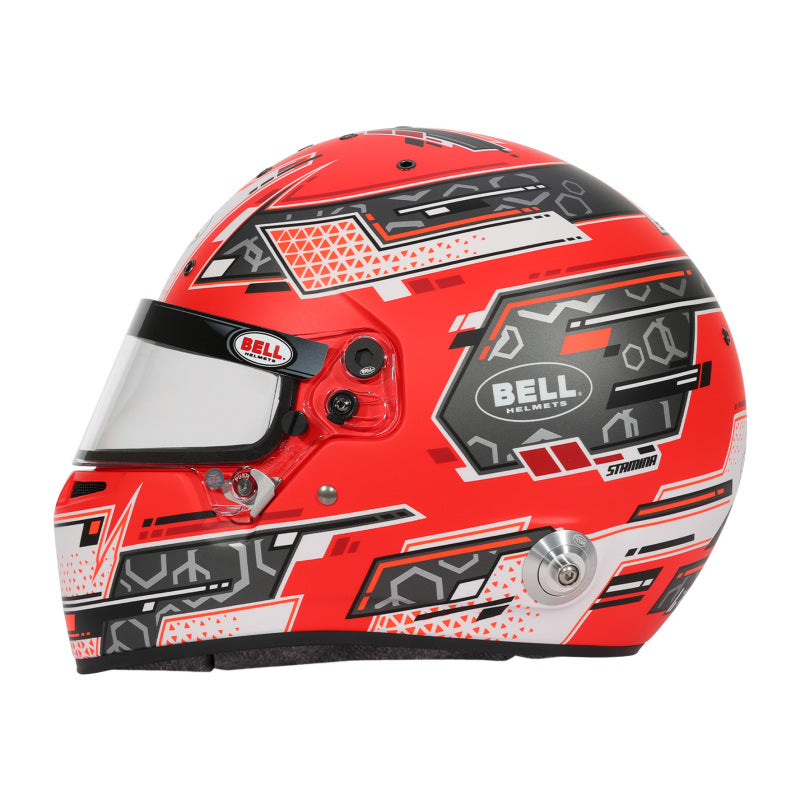 Load image into Gallery viewer, Bell Helmet Rs7 Stamina Anthracite/Aquamarine (Hans) 57(7 1/8) Fia8859-2024/Sa2025
