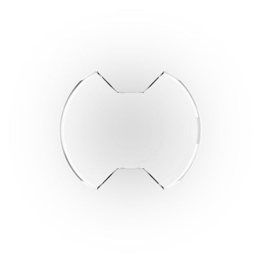 KC HiLiTES SlimLite 6in Light Shield - SAE Driving Beam - Clear