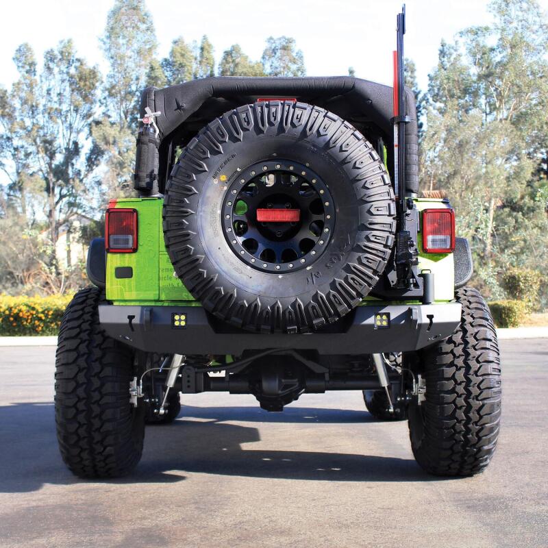 Load image into Gallery viewer, Westin 07-18 Jeep Wrangler JK WJ2 Rear Bumper - Textured Black
