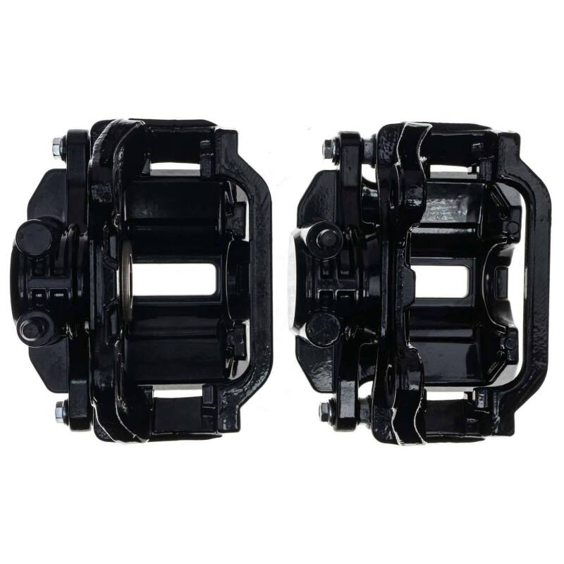 Load image into Gallery viewer, Power Stop 00-02 Cadillac DeVille Rear Black Caliper - Pair w/Bracket
