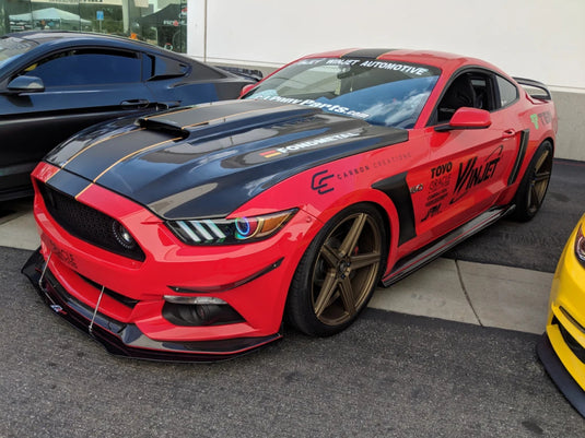 Oracle 15-17 Ford Mustang V6/GT/Shelby Dynamic DRL  w/ Halo Kit - ColorSHIFT - Dynamic