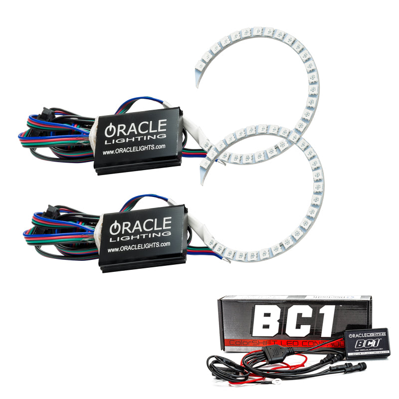Load image into Gallery viewer, Oracle Dodge Charger 15-21 Projector Halo Kit - ColorSHIFT w/ BC1 Controller
