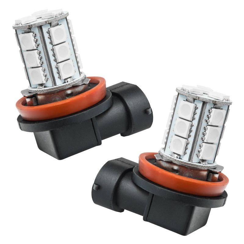 Load image into Gallery viewer, Oracle H11 18 LED Bulbs (Pair) - Amber
