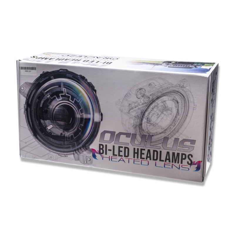 Load image into Gallery viewer, Oracle Lighting 18-22 Jeep Wrangler JL Oculus Bi-LED Projector Headlights SEE WARRANTY
