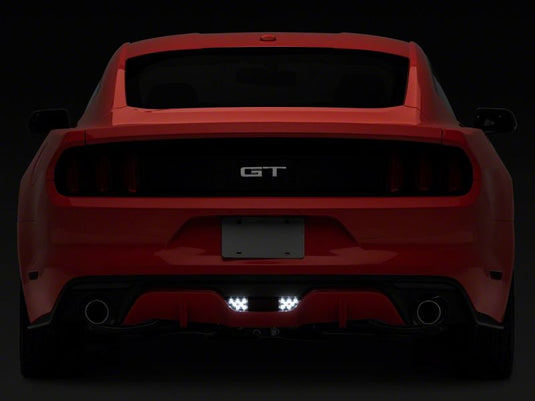 Raxiom 15-17 Ford Mustang Axial LED Reverse Light w/ Running Light Triple Flash Brake Light- Smoked