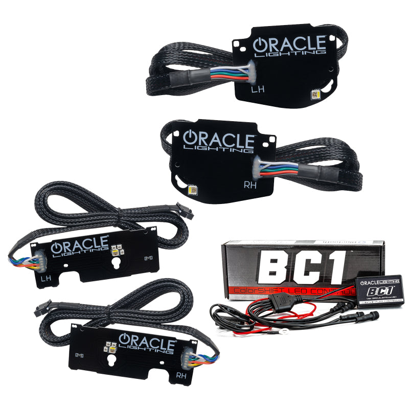 Load image into Gallery viewer, Oracle 19-21 Chevy Camaro SS/RS RGBW+A Headlight DRL Kit - ColorSHIFT w/ BC1 Controller
