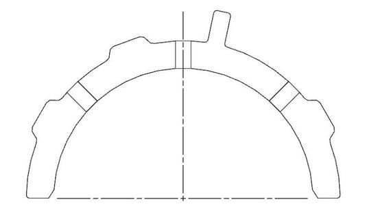 ACL Ford Prod. V8 4.6L/5.4L Race Series Standard Size Main Bearing Set