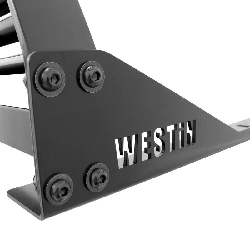 Load image into Gallery viewer, Westin 1999-2018 Chevrolet/Ford/GMC/Toyota Silverado/Sierra 1500/2500/3500 HD Headache Rack - Black
